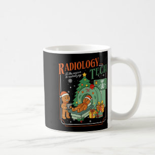 Mug Technicien en radiologie de Noël Drôle d'homme en 