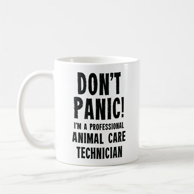 Mug Technicien en soins aux animaux (Gauche)
