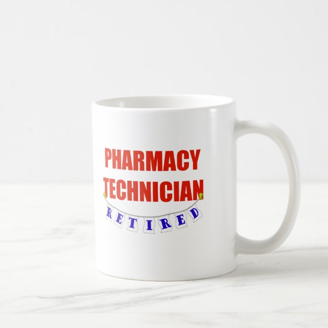MUG TECHNICIEN RETRAITÉ DE PHARMACIE (Droite)