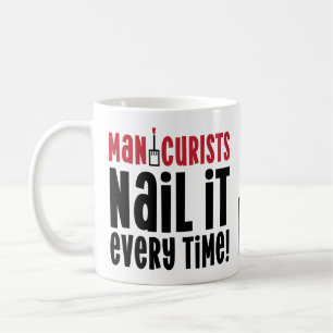 Mug Technicienne en Manucure Technicienne en Ongles Co