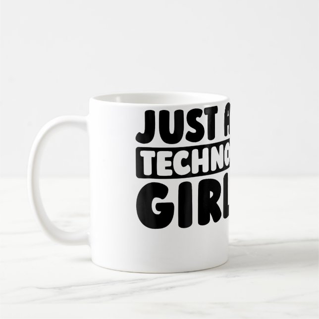 Mug Technoc Clubbing Raver Electro Rave Juste Une Fill (Gauche)