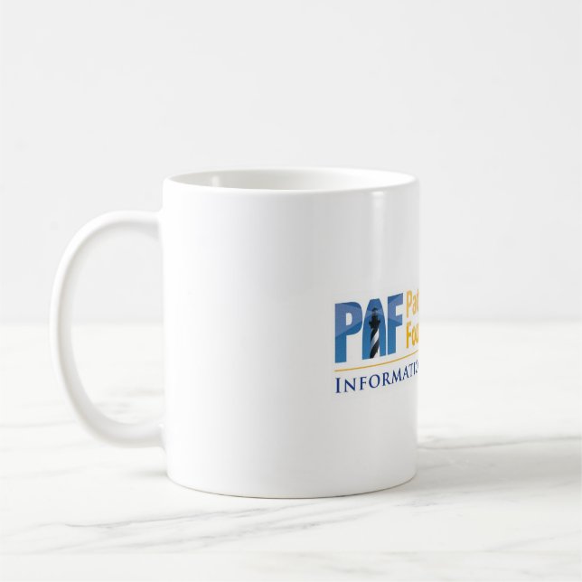 Mug Technologie de l'information patiente de base (Gauche)