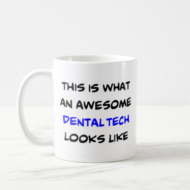Mug technologie dentaire2, génial (Gauche)