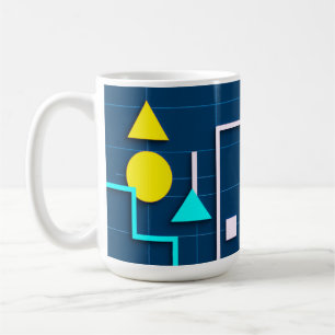 Mug Technologie Moderne Géométrique