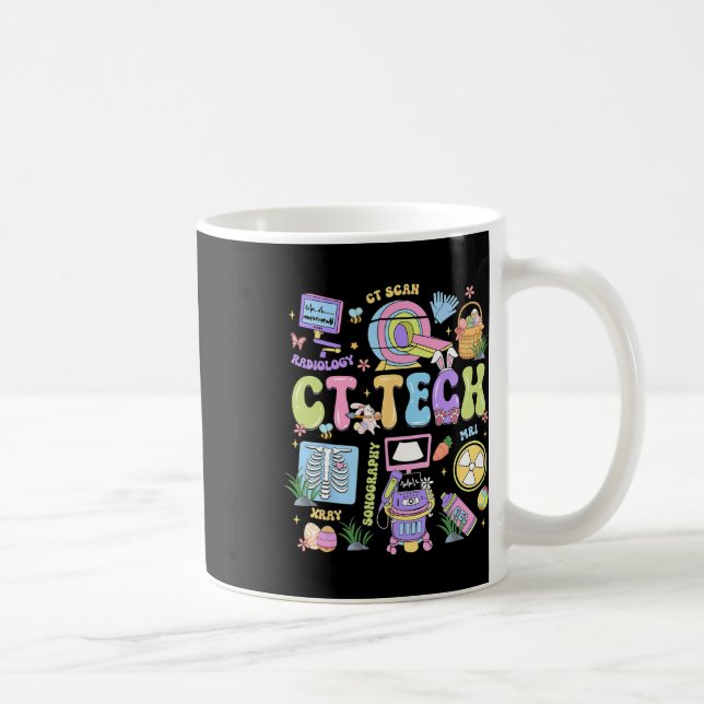 Mug Technologue Ct Joyeux Jour de Pâques Technologue d (Droite)