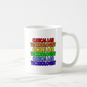 Mug Technologue en laboratoire clinique Rainbow