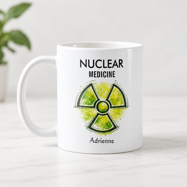 Mug Technologue en médecine nucléaire Équipe Fierté Pe (Créateur téléchargé)