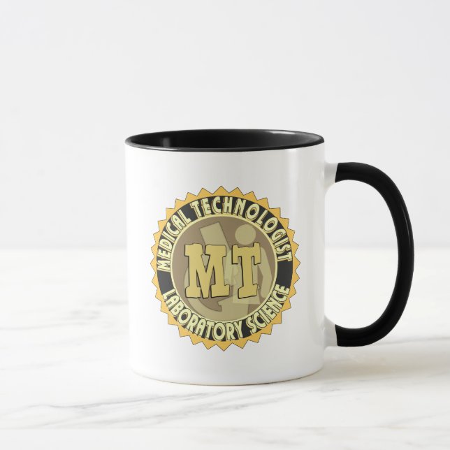 MUG TECHNOLOGUE MÉDICALE D'INSIGNE DE LA TA - (Droite)