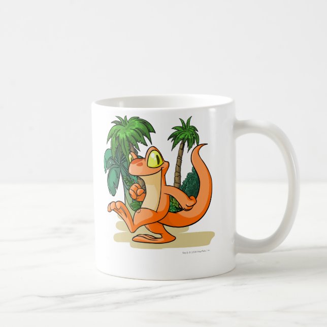 Mug Techo orange sur une recherche d'île de mystère (Droite)