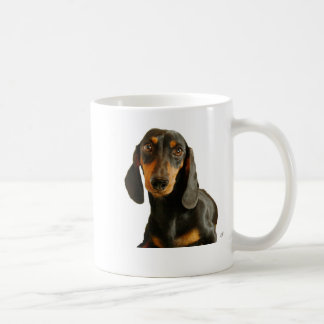 Mug Teckel (aux cheveux courts Brown de miniature)