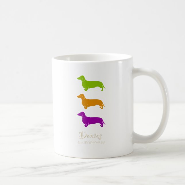 Mug Teckel - conceptions astucieuses originales de (Droite)