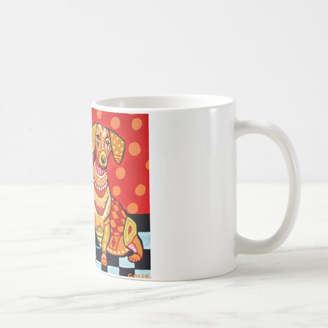 Mug Teckels par Heather Galler (Droite)