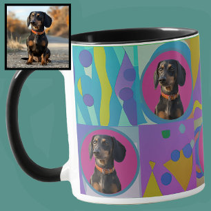 Mug Teckels personnalisé ou votre photo Maman chien mi