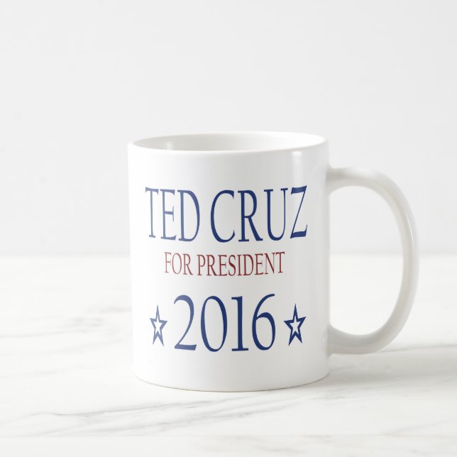 Mug Ted Cruz pour le président 2016 (Droite)