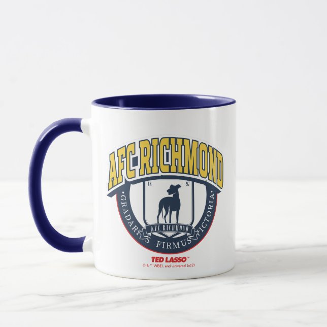 Mug Ted Lasso | AFC Richmond Athletic Circle Badge (Gauche)