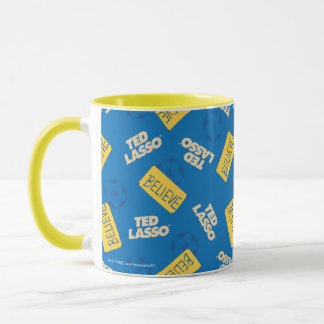 Mug Ted Lasso | Croyez le Motif de signe et de balle