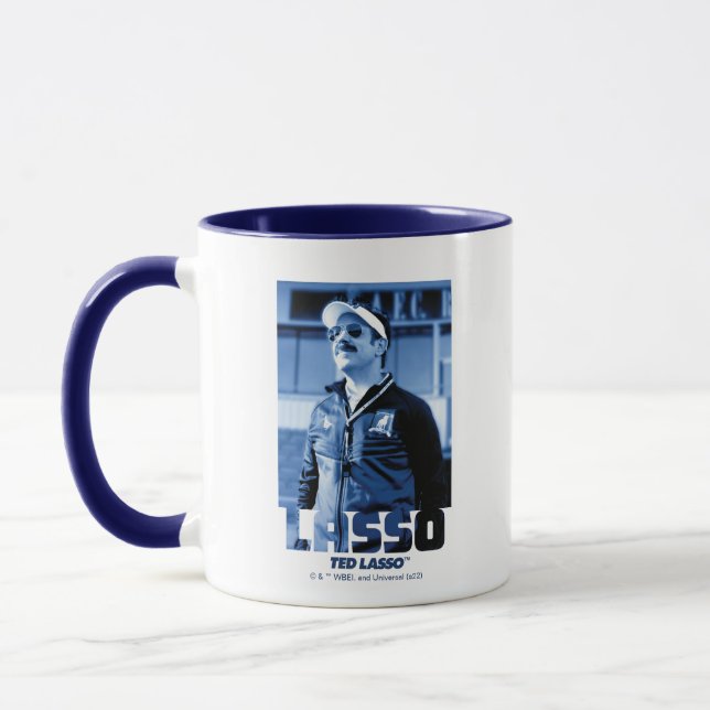 Mug Ted Lasso | Lasso Photo Portrait Graphic (Gauche)