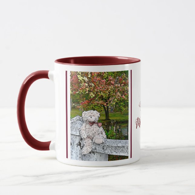 Mug Teddy Bear près de l'étang (Gauche)