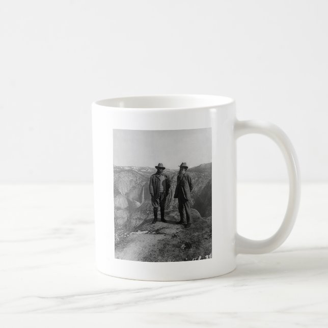Mug Teddy Roosevelt et John Muir dans Yosemite (Droite)