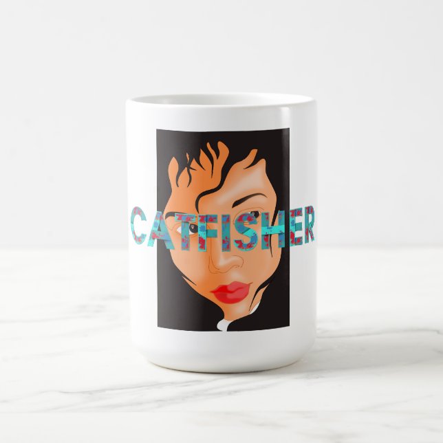 Mug TEE Catfisher Ladies (Centre)