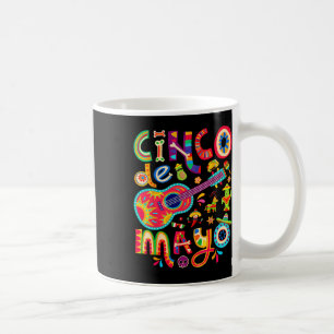 Mug Tee Cinco De Mayo Taco Mexicain Guitare Fiesta Cin