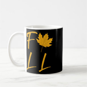 Mug Tee coloré de la saison automnale de feuilles cadu