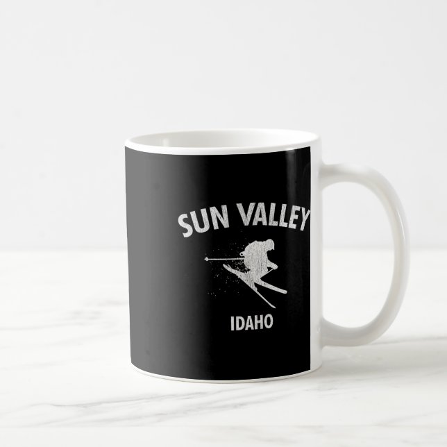 Mug Tee de ski de Sun Valley Idaho Ski  (Droite)