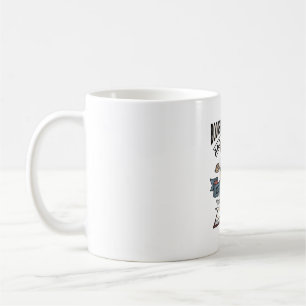 Mug Tee drôle de lecteur de chien Gravure vintage pour