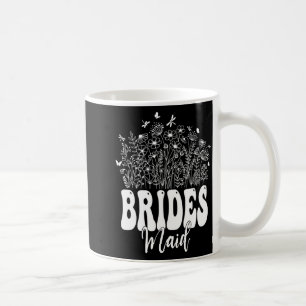 Mug Tee floral Demoiselle d'honneur Mariée Fleur de la