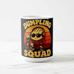 Mug Tee graphique rétro Vintage Skater Dumpling Squad