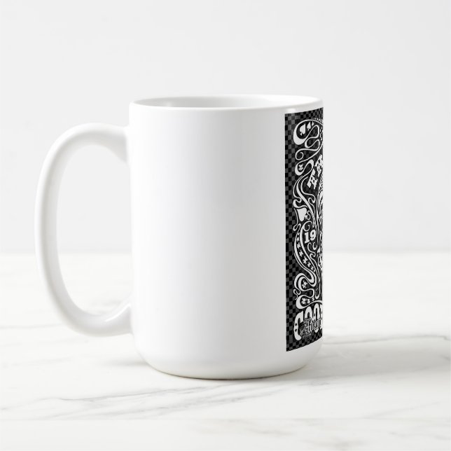 Mug Tee-shirt à manches longues pour femmes ADOM "Big  (Gauche)