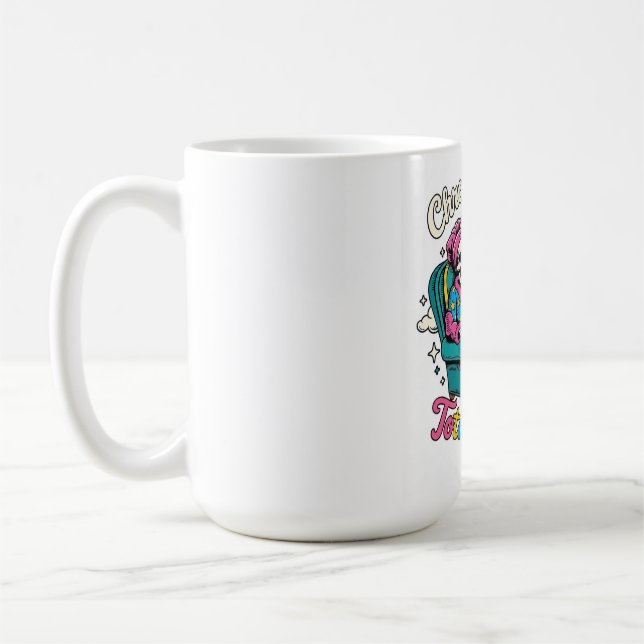 Mug Tee-shirt à manches longues pour femmes ADOM "Tota (Gauche)