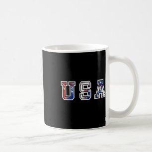 Mug Tee - shirt Drapeau Américain Pour Femmes 4 juille