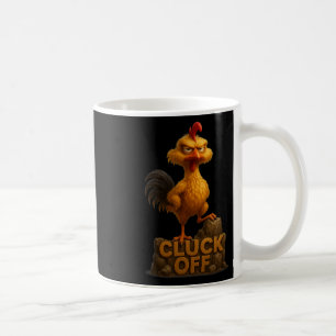 Mug Tee-shirt drôle de poulet qui se défile