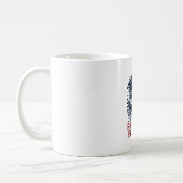 Mug Tee-shirt graphique vectoriel de garde forestier p (Gauche)