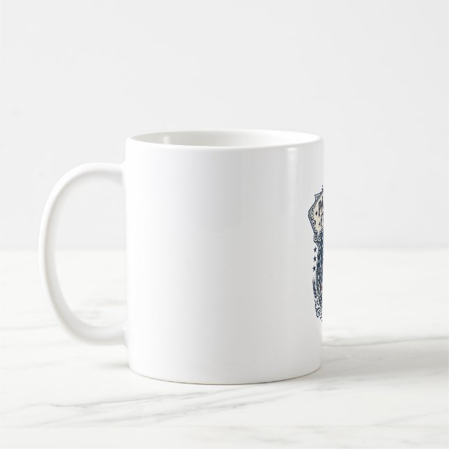 Mug Tee shirt graphique vectoriel de maman de ranch de (Gauche)