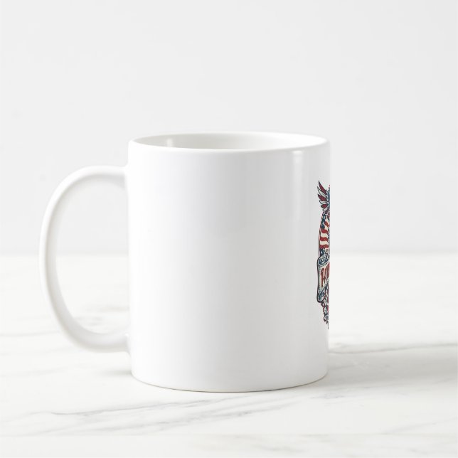 Mug Tee-shirt graphique vectoriel de retraite de bien- (Gauche)