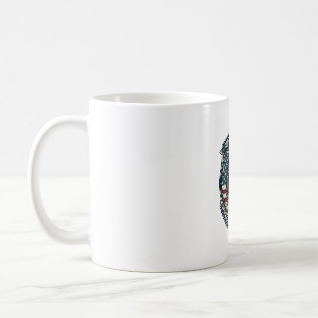 Mug Tee shirt graphique vectoriel joueur de fléchettes (Gauche)
