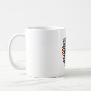Mug Tee-shirt graphique vectoriel Patriotic Beachcombe