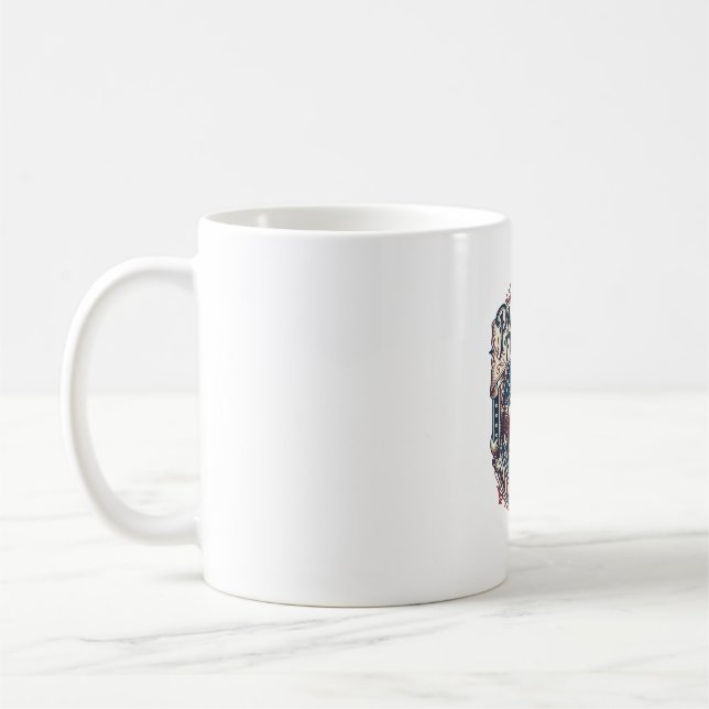 Mug Tee-shirt graphique vectoriel week-end cabine patr (Gauche)