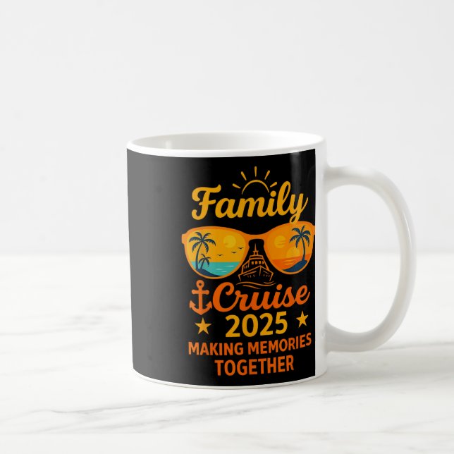 Mug Tee-shirt pour souvenirs de vacances de croisière  (Droite)