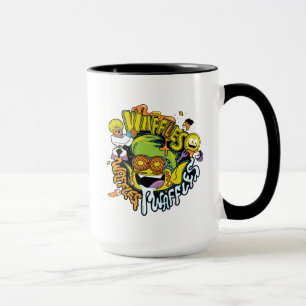 Mug Teen Titans Go!   Beast Boy Waffles