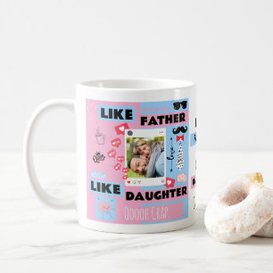 Mug "Tel Père Telle Fille, Oh Mon Dieu"