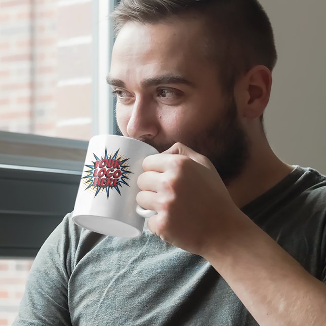 Mug Téléchargement de logo Entreprise Professionnelle (Créateur téléchargé)