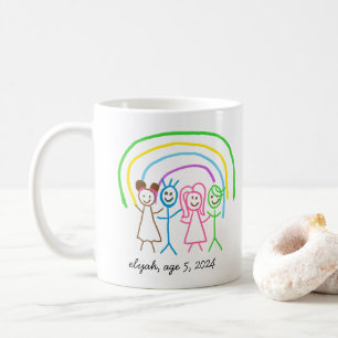 Mug Télécharger des enfants Dessiner Transformer des e