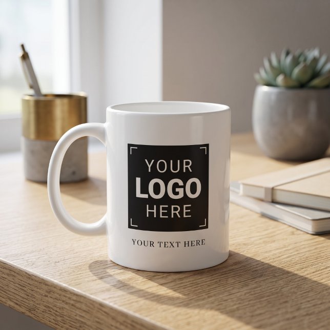 Mug Téléchargez le logo de votre marque (Créateur téléchargé)