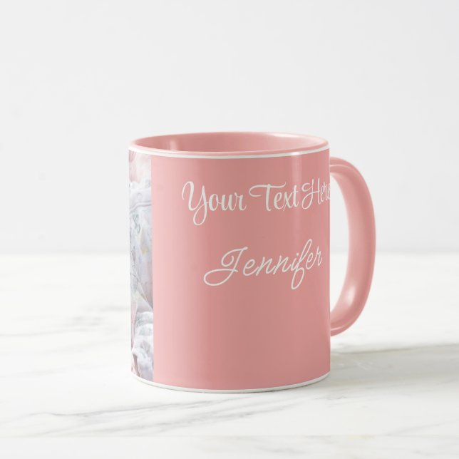 Mug Téléchargez simplement une photo préférée Ajouter  (Devant droit)