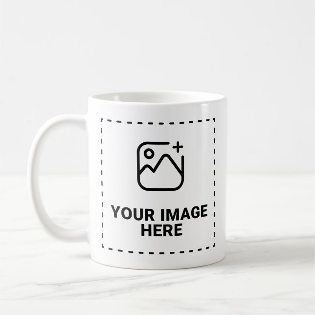 Mug Téléchargez votre image (Gauche)
