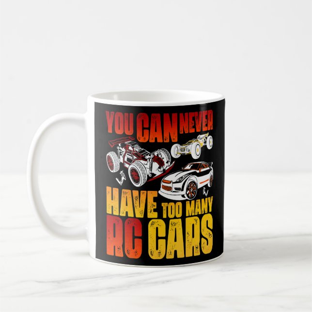 Mug Télécommande Voitures Rc Vous N'Avez Jamais Trop D (Gauche)