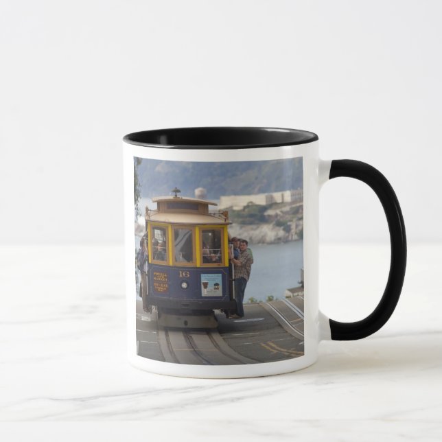 Mug Téléphérique cahote dans Hyde Street à San (Droite)